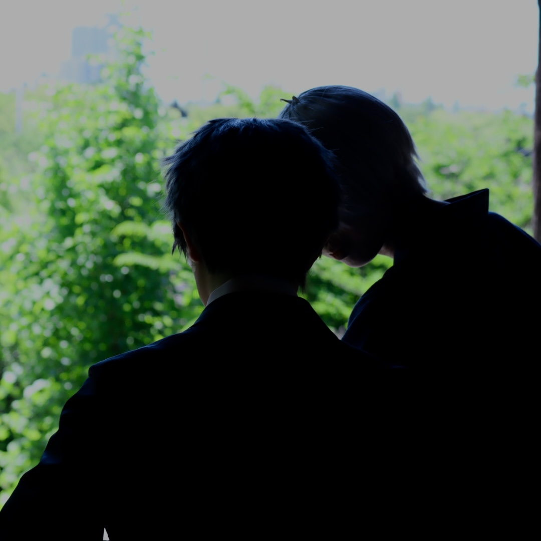 鶴見緑地コスプレイベント友人2人