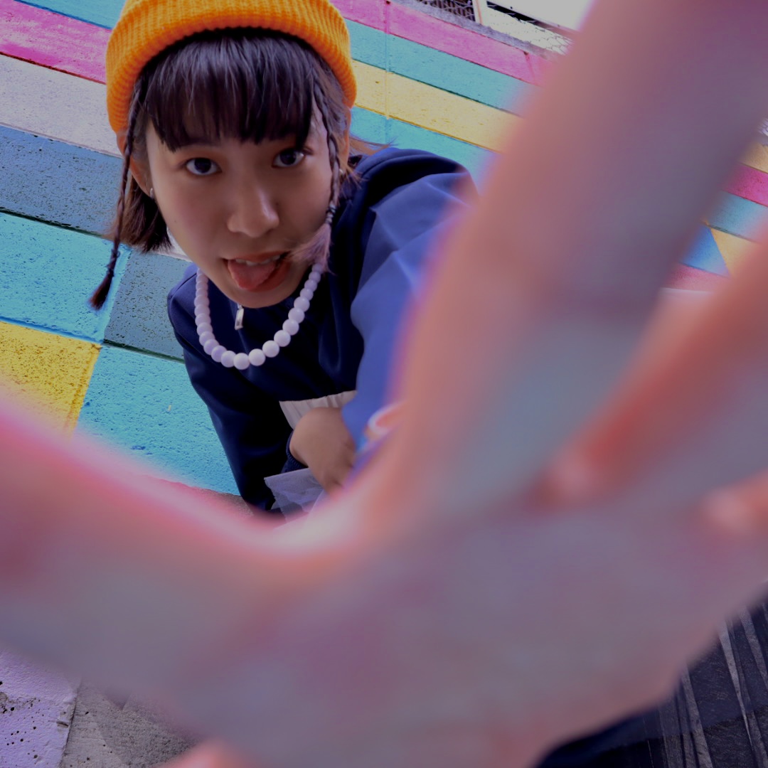 中崎町でのセルフポートレート